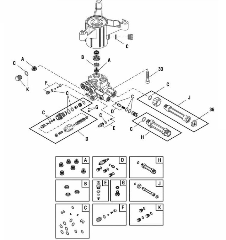 207365gs pump repair parts 